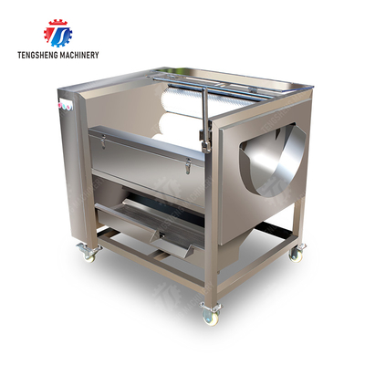 Potato Carrot Taro Sweet potato Yam Saiko persimmon Brush washing and peeling machine processing production Destoning Supplying