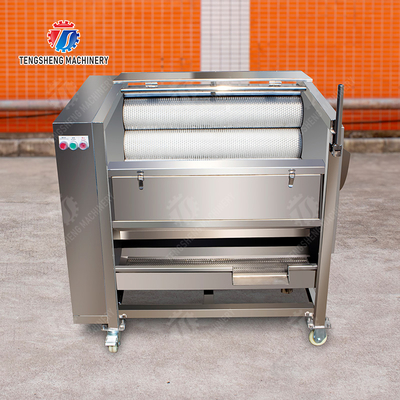 Potato Carrot Taro Sweet potato Yam Saiko persimmon Brush washing and peeling machine processing production Destoning Supplying