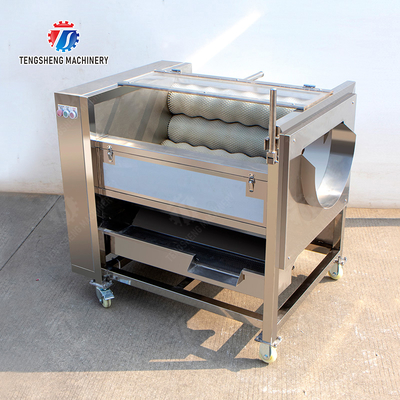 Potato Carrot Taro Sweet potato Yam Saiko persimmon Brush washing and peeling machine processing production Destoning Supplying