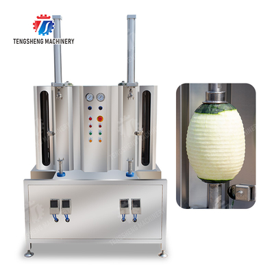 Melon and fruit double head with single cutter peeling machine pineapple Peeling papaya chieh qua pumpkin wax gourd Taro
