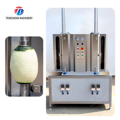 Melon and fruit double head with single cutter peeling machine pineapple Peeling papaya chieh qua pumpkin wax gourd Taro