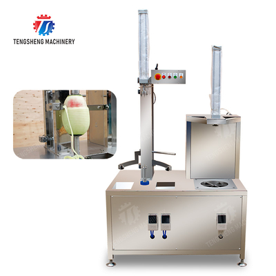 Fruit Vegetable Peeling and Splitting Machine papaya chieh-qua pumpkin wax gourd pineapple watermelon Hami Melon Peeling