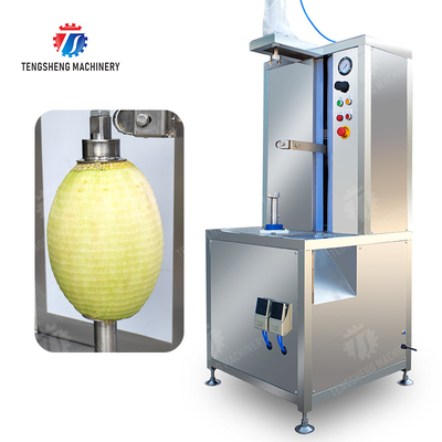 papaya chieh-qua pumpkin wax gourd pineapple Vertical single knife peeling machine watermelon Hami Melon Peeling polishing
