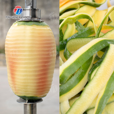 watermelon Hami Melon Vertical one knife peeling machine papaya chieh-qua pumpkin wax gourd pineapple Peeling & polishing