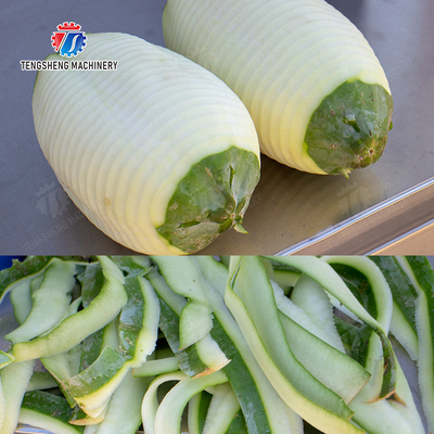 papaya chieh-qua pumpkin wax gourd pineapple Vegetable Vertical double cutter peeling machine processing production