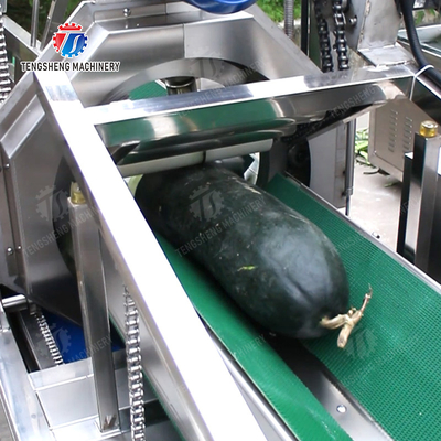 Large winter melon peeling machine papaya chieh-qua pumpkin wax gourd pineapple watermelon Hami Melon processing production Peeling & polishing