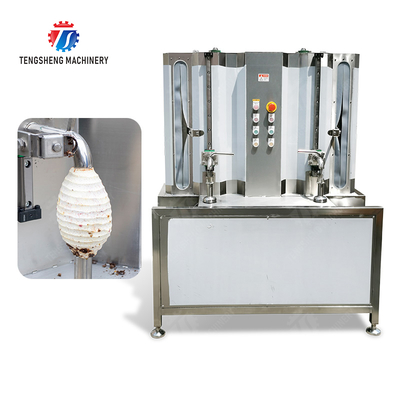 Melon and fruit double-head with single cutter peeling machine papaya chieh-qua pumpkin wax gourd Peeling & polishing