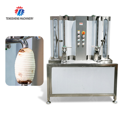 Melon and fruit double-head with single cutter peeling machine papaya chieh-qua pumpkin wax gourd Peeling & polishing