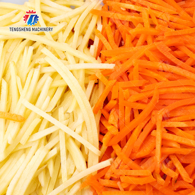 Double-head vegetable cutting machine conveyor belt can be removed Ginger Potato Carrot radish Taro Sweet potato Yam corn Saiko persimmon Leafy vegetables Cutting