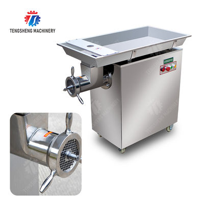 Triangle Belt Drive Meat Mincer Machine Movable Casters Sausage Stuffer