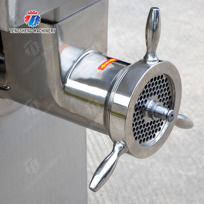 SS Commercial Sprocket Wheel Meat Mincer Machine Sausage Stuffer