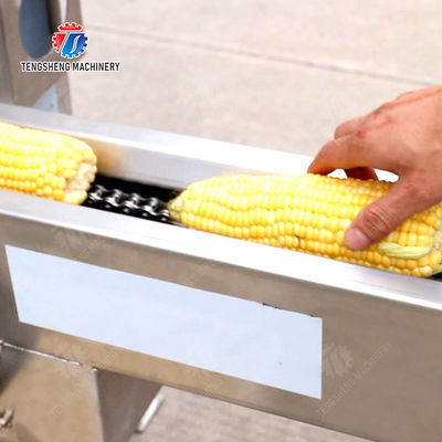 600KG/H 2KW Corn Thresher Machine Electric Fully Automatic Sweet Glutinous Corn Peeler