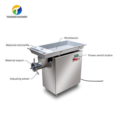 Squashing Luncheon Meat Mincer Machine Grinding Rustproof Stainless Steel Automatic