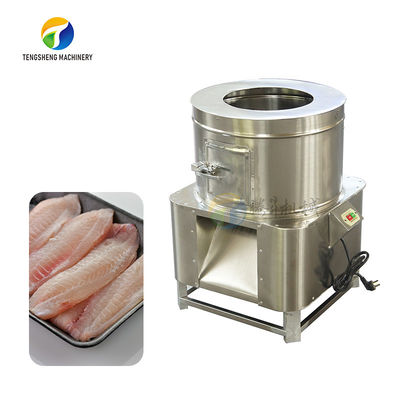 Tengsheng Rotated Shaving Fish Skin Cleaning Machine , Trout Fish Skin Peeling Machine