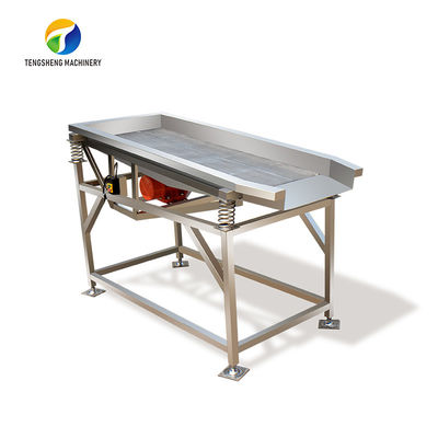 4.5KW Fruit And Vegetable Processing Line Vibration Draining Equipment