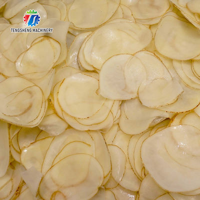 2.5KW 1500KG/H Vegetable Processing Equipment Potato Papaya Taro Slicer