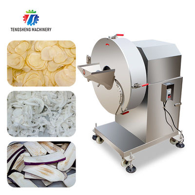 2.5KW 1500KG/H Vegetable Processing Equipment Potato Papaya Taro Slicer
