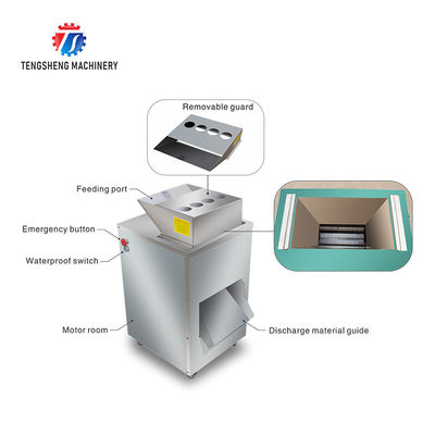 Multifunctional Automatic Meat Cutter Lamb Shredding Machine