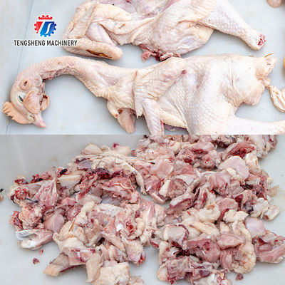 Industrial Electric 800KG/H Meat Processing Machine Beef Lamb Chicken Dicer