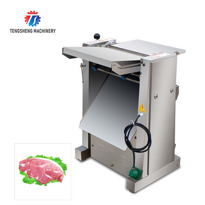 0.75KW Pork skinning machine thickness adjustable meat joint factory pork skinning machine