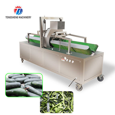 350KG 2.2KW Large wax gourd conveyor belt type peeler Horizontal wax gourd peeler supply planer