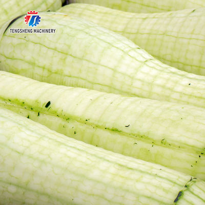 350KG 2.2KW Large efficient wax gourd peeling machine large automatic horizontal wax gourd peeling machine