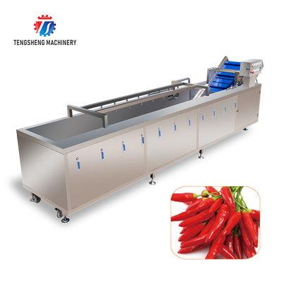 340KG Multifunctional spray type vegetable washing machine automatic cleaning 304 stainless steel cleaning machine