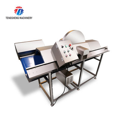 Stainless Steel Vegetable Processing Machine 1.1KW Fruit Cutting Halt Machine