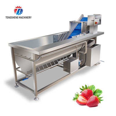 180KG Multifunctional vegetable washing machine eddy current washing machine stainless steel material
