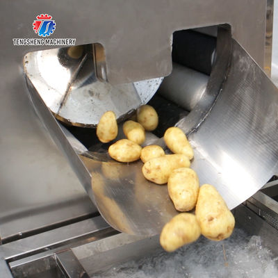 580KG Add large melon and fruit cleaning peeling machine large yield potato peeling machine taro peeling machine