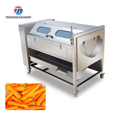 1500KG/H 1.5KW Potato peeling machine taro peeling machine multi-functional horseshoe hair roller cleaning machine