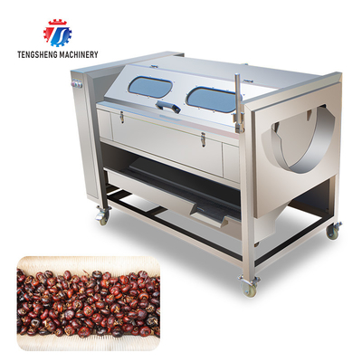 1500KG/H Root Vegetable Washing And Peeling Machine For Restaurant
