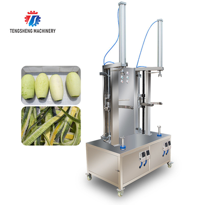 Dual Ended Pawpaw Fruit And Vegetable Peeler Machine Vertical 2 Cutter
