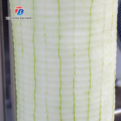 Cantaloupe Pumpkin Peeler Machine , Taro Peeling Machine 2 Head Work Circularly Industrial