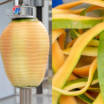 Dual Ended Pawpaw Fruit And Vegetable Peeler Machine Vertical 2 Cutter