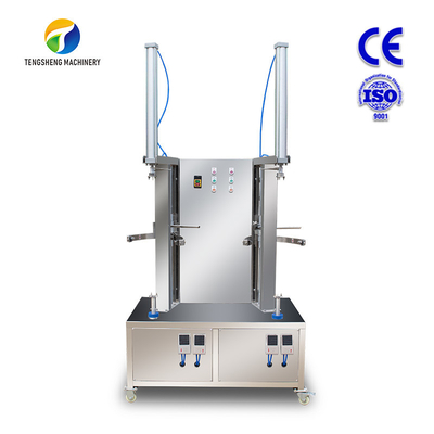 Double Headed Pumpkin Peeling Machine , Commercial Melon Peeler Wax Gourd