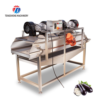 380V 4.25KW Fruit and vegetable air drying machine large vibrating air drying machine stainless steel vibration air dryi