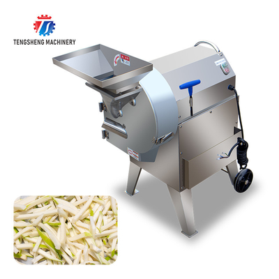 Ginger Pineapple Dual Feeding Inlet Vegetable Processing Machine Connectable SS