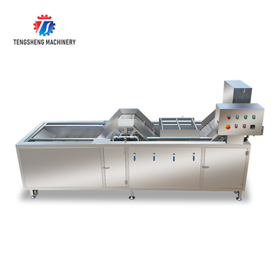 Industrial Fruit And Vegetable Washing Machine Adjustable Temperature