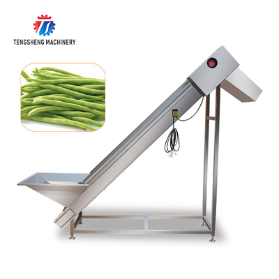 380V Small Climbing Machine Material Sorting Lift Fruit And Vegetable Feeding Conveyor