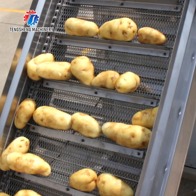 380V Small Climbing Machine Material Sorting Lift Fruit And Vegetable Feeding Conveyor