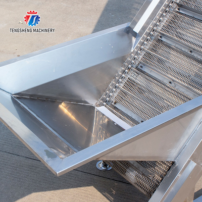 380V Food conveyor line stainless steel mesh belt conveyor specifications can be determined