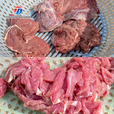 Commercial Beef Meat Slicer Meat Cube Cutting Machine
