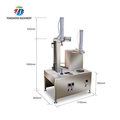 0.75KW 380V Cantaloupe and watermelon peel and petal multi - function peeling and petal machine