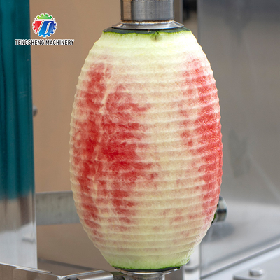 0.75KW 380V Cantaloupe and watermelon peel and petal multi - function peeling and petal machine