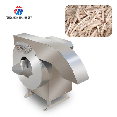 Carrot Slicing Cutter 1500KG/H Potato Chips Making Machine