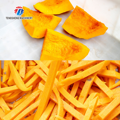Restaurant 30mm Industrial Cutting Machine For Deep Potato Chips