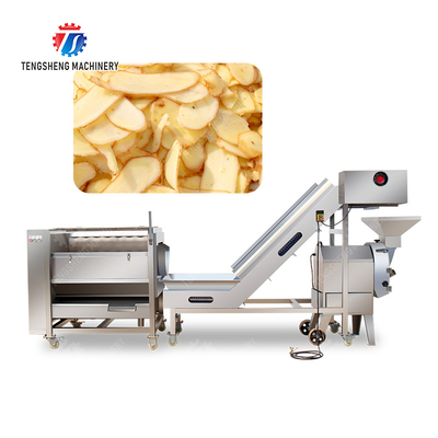 Roller washing and cutting production line