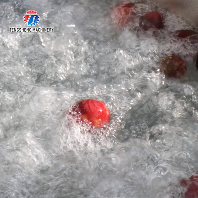 Roller brush bubble washing production line Fruit Vegetable FOOD processing production Machine