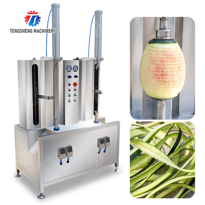 Melon and fruit double head with single cutter peeling machine pineapple Peeling papaya chieh qua pumpkin wax gourd Taro